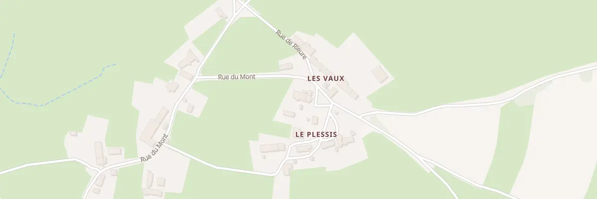 Plan du 5145 Hameau du Plessis à Thury