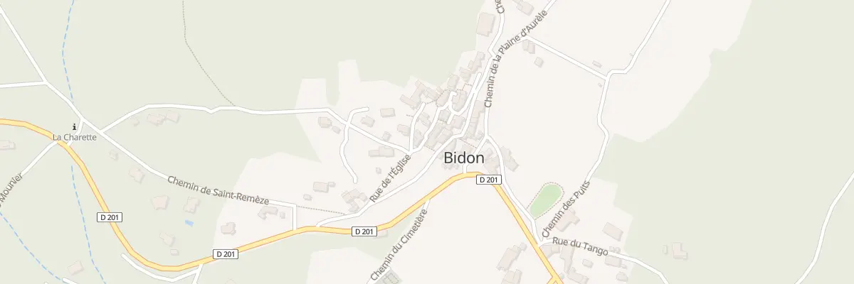 Plan du 5314 Le Village à Bidon