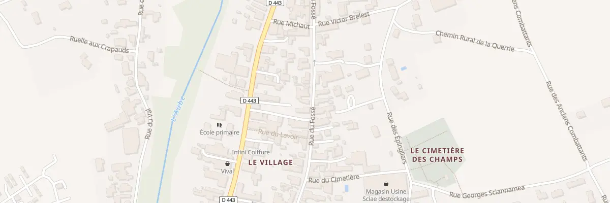 Plan du 29 Rue du Fosse à Dienville