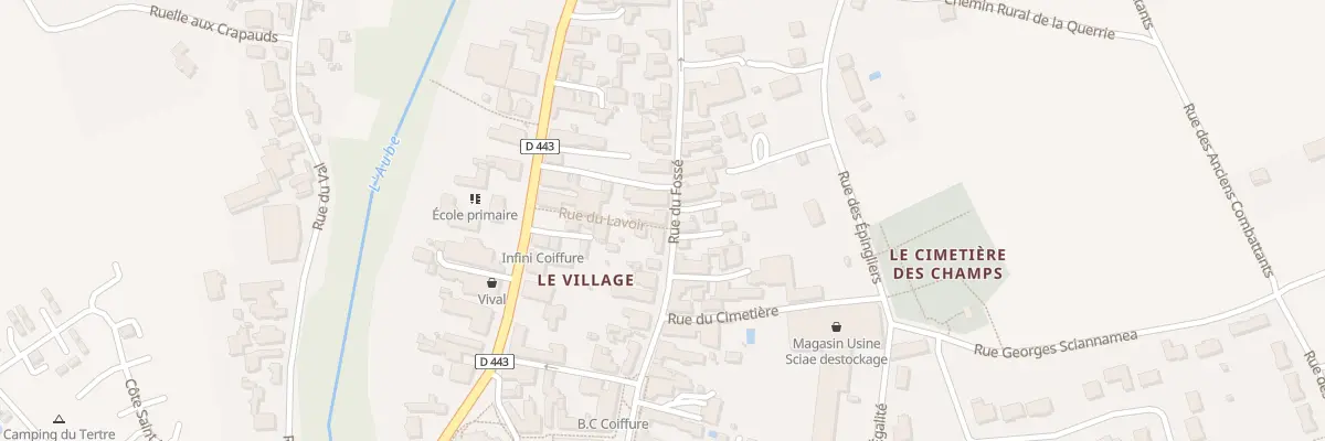 Plan du 19 Rue du Fosse à Dienville