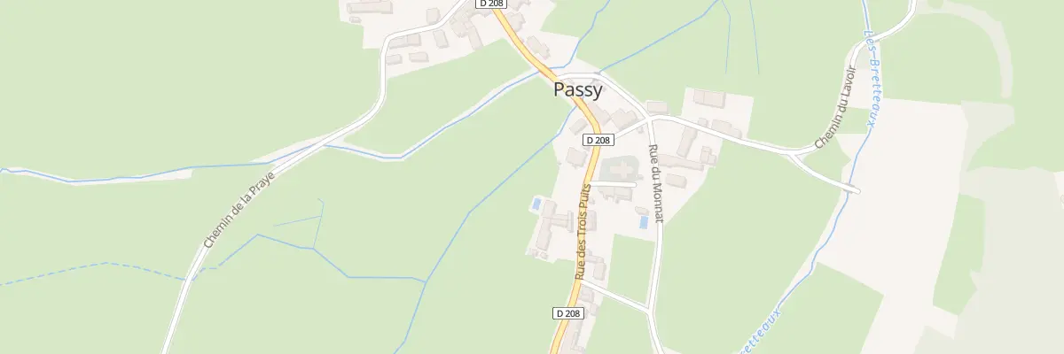 Plan du 5064F Le Bourg à Passy