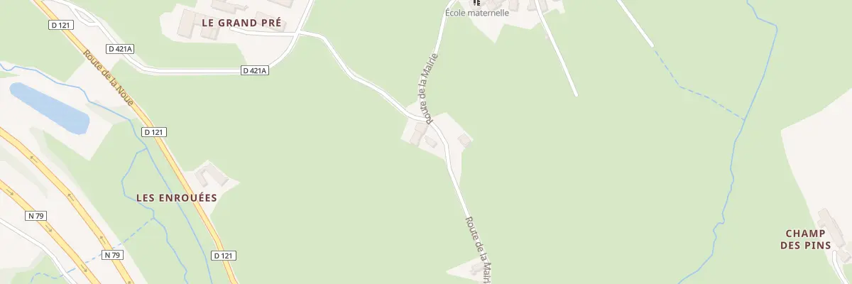 Plan du 5120A Le Chavot à La Chapelle-du-Mont-de-France