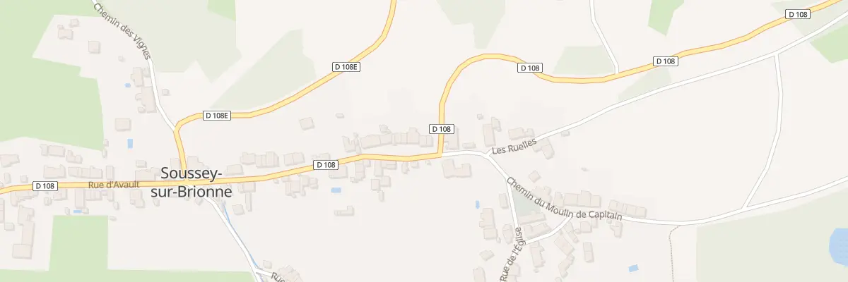 Plan du 45 Grande Rue à Soussey-sur-Brionne