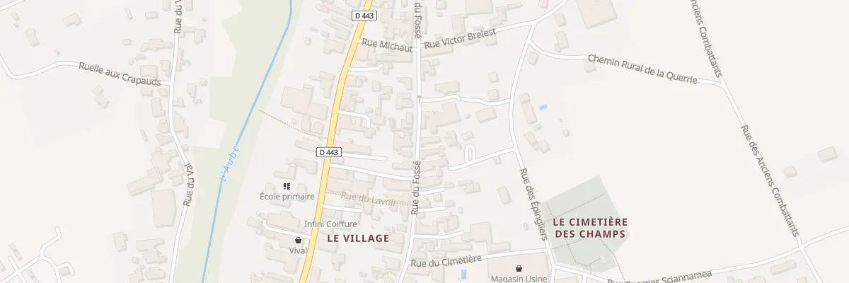 Plan du 56 Rue du Fosse à Dienville