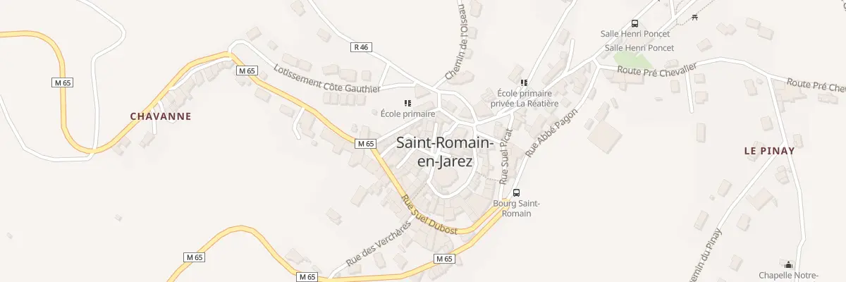 Plan du 10 Rue du Four Bannaret à Saint-Romain-en-Jarez