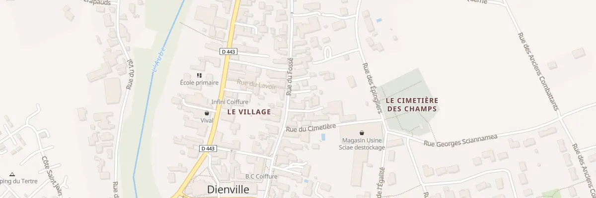 Plan du 40 Rue du Fosse à Dienville
