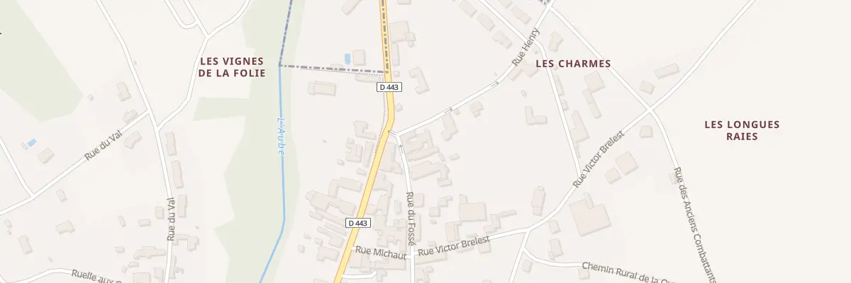 Plan du 96 Rue du Fosse à Dienville
