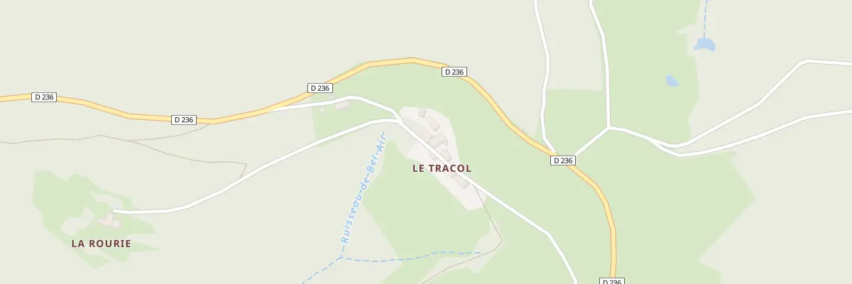 Plan du 5150 Le Tracol à Nozières