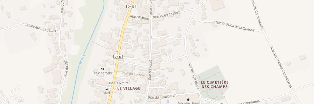 Plan du 54 Rue du Fosse à Dienville