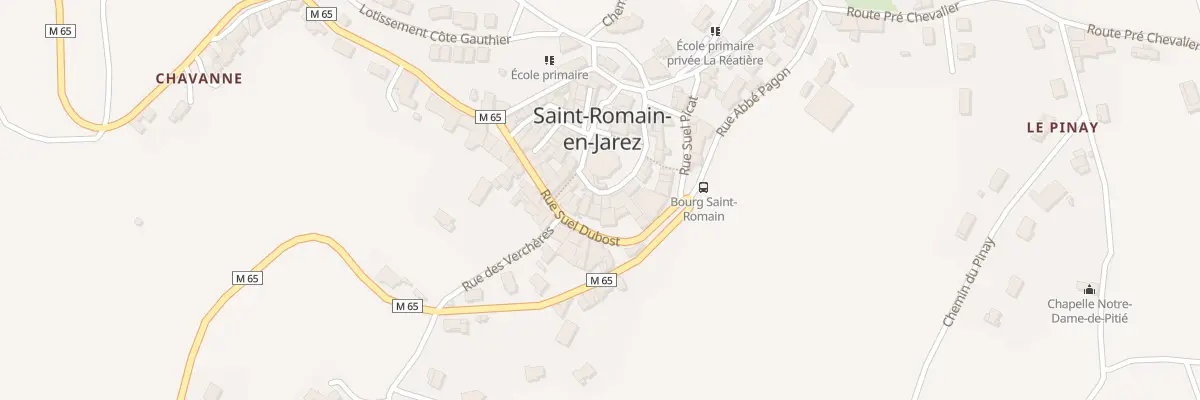 Plan du 24 Che de Ronde à Saint-Romain-en-Jarez