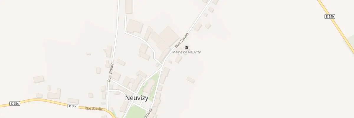 Plan du 4 Rue Simon à Neuvizy