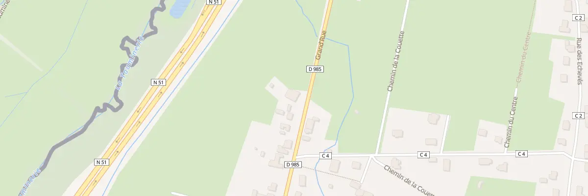 Plan du 161 Rue Grand Rue à Gué-d’Hossus