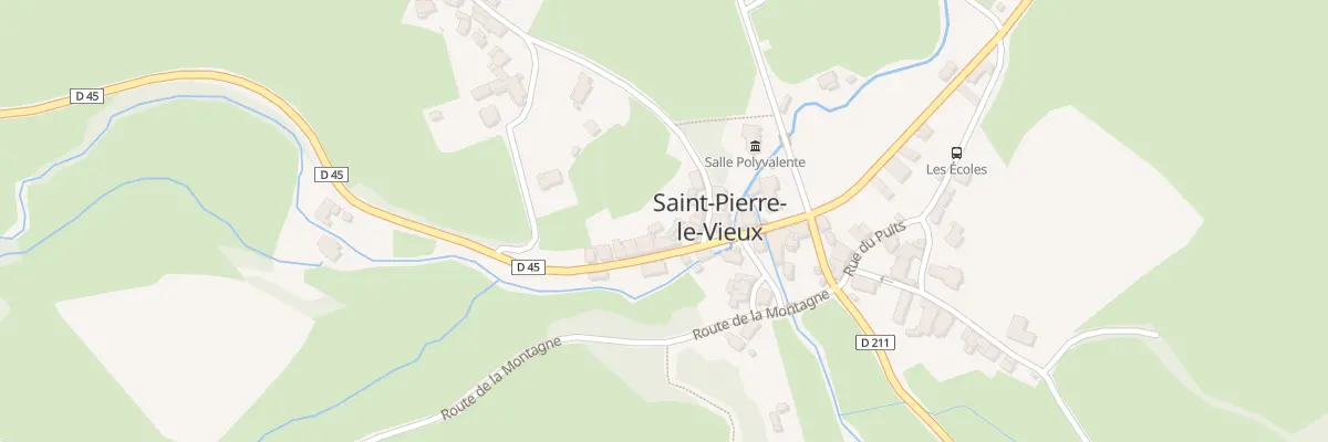 Plan du 5015 Saint Pierre Le Vieux à Saint-Pierre-le-Vieux