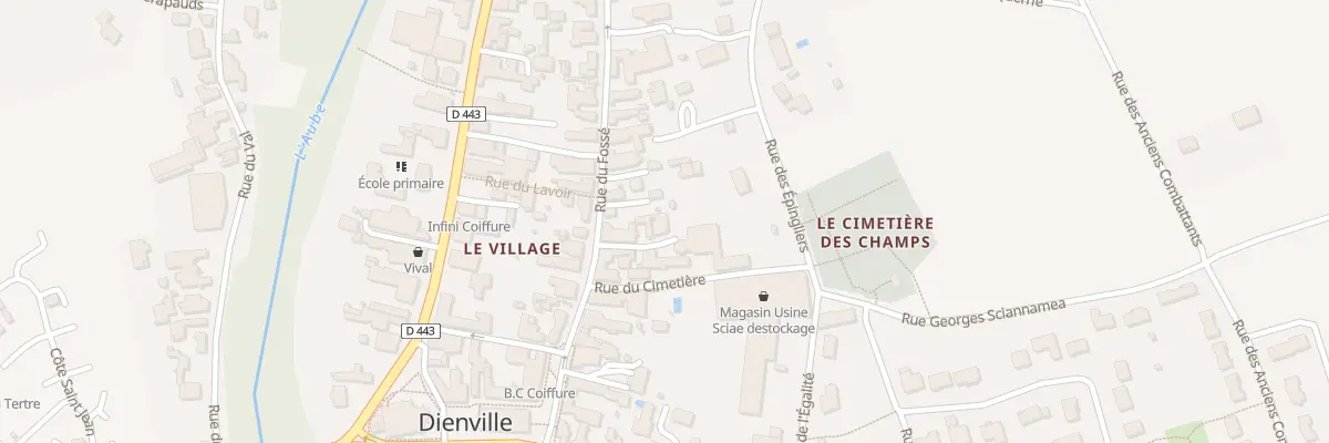 Plan du 32 Rue du Fosse à Dienville
