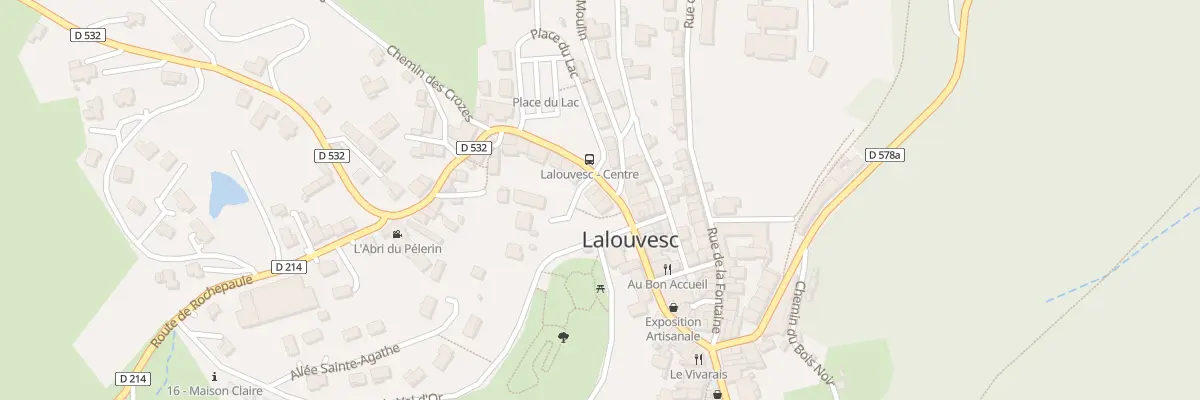 Plan du 21 Rue des Cévennes à Lalouvesc