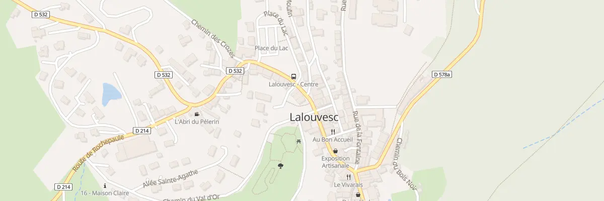 Plan du 19 Rue des Cévennes à Lalouvesc