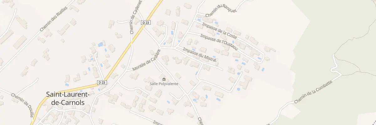 Plan du 24 Che des Cerisiers à Saint-Laurent-de-Carnols