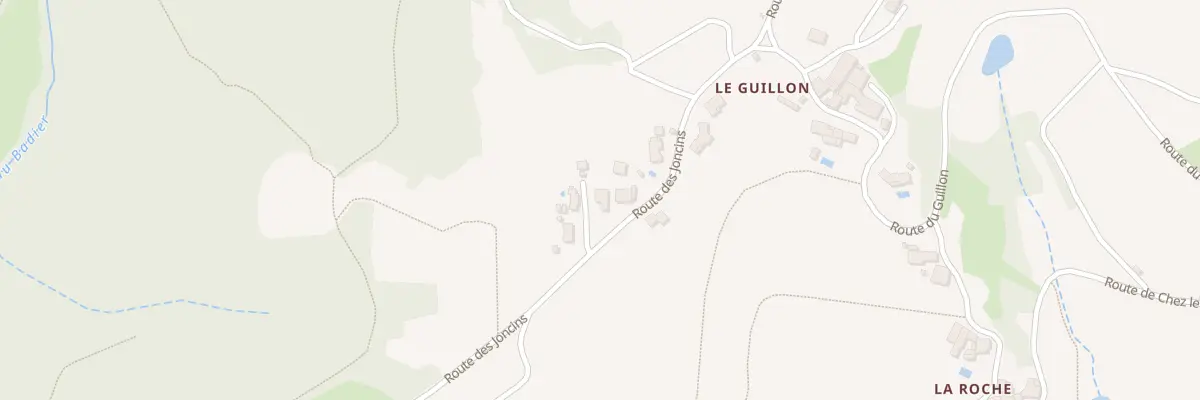 Plan du 1655 Rte du Joncin à Létra