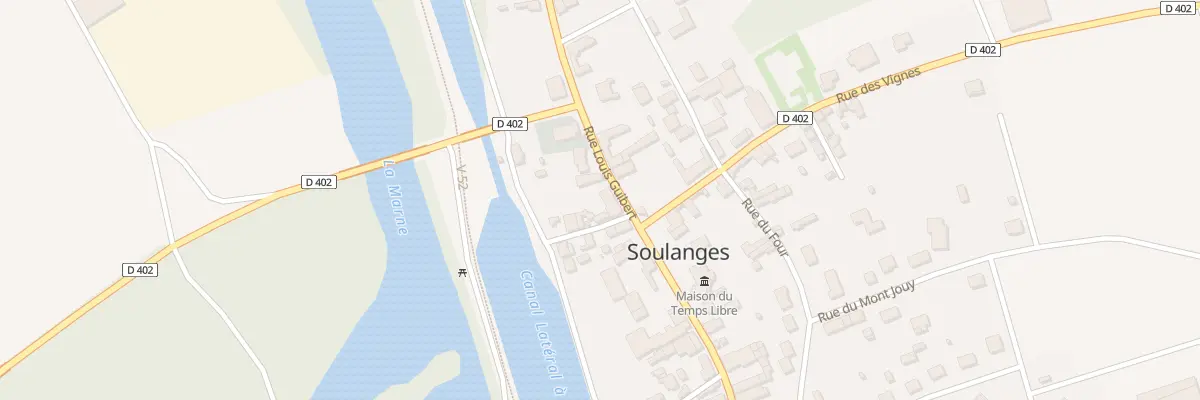 Plan du 29 Rue Louis Guibert à Soulanges