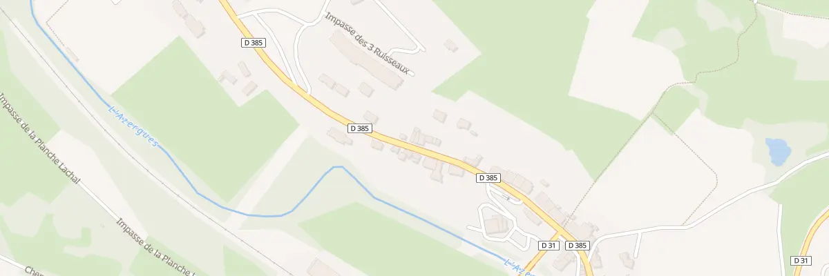 Plan du 456 Rue des Grandes Planches à Ternand