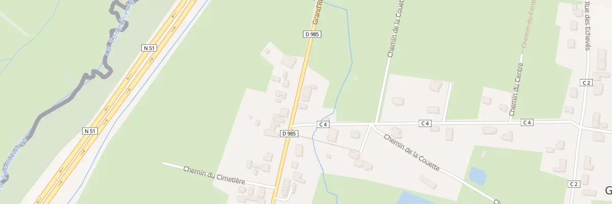 Plan du 140 Rue Grand Rue à Gué-d’Hossus