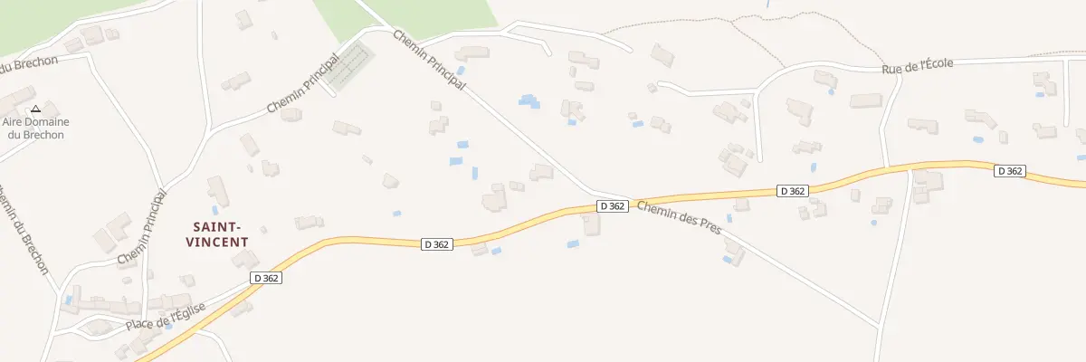 Plan du 93 Che Principal à Gras
