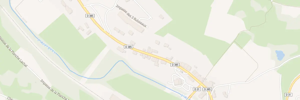 Plan du 450 Rue des Grandes Planches à Ternand