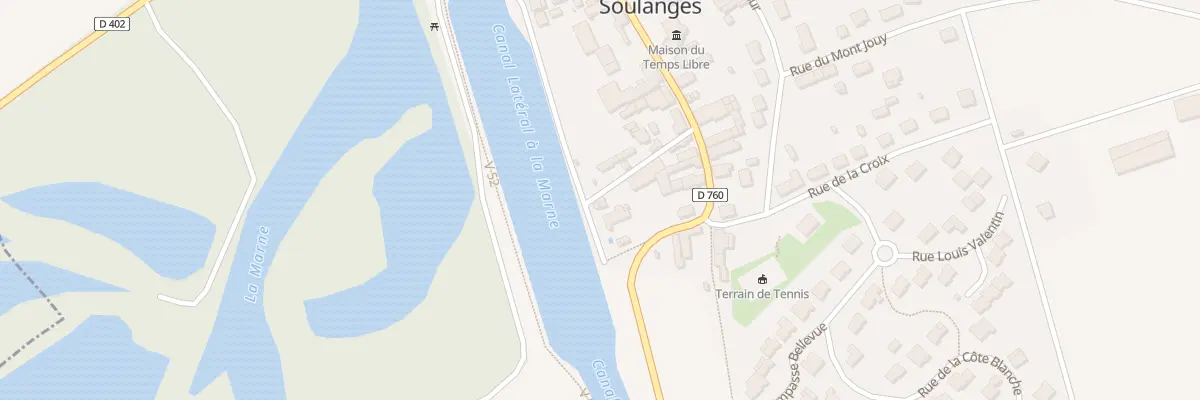 Plan du 2 Rle des Champagnes à Soulanges