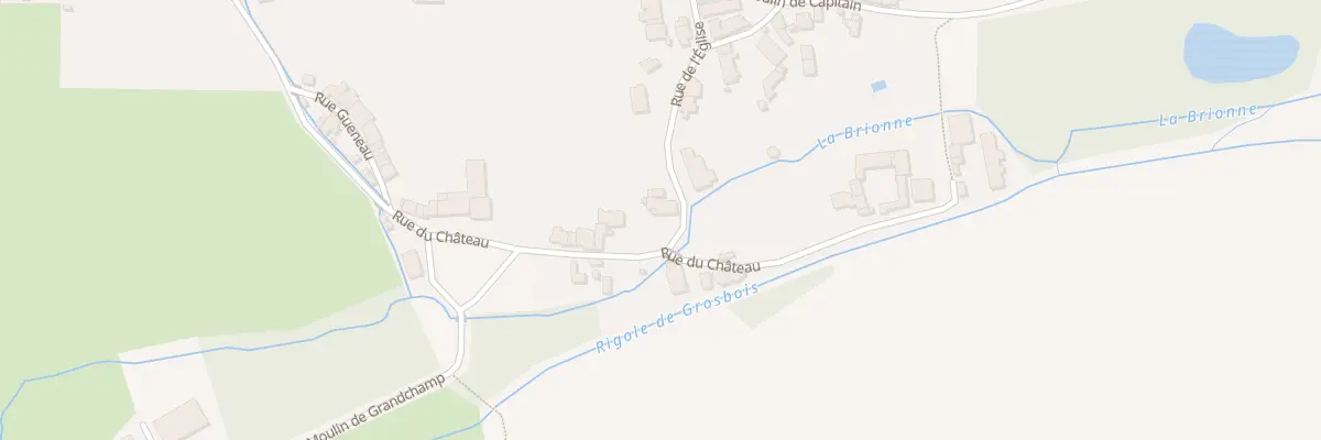 Plan du 36 Rue de l’Eglise à Soussey-sur-Brionne