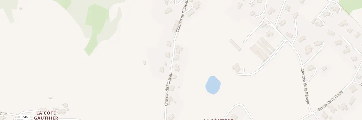 Plan du 350 Che de l’Oiseau à Saint-Romain-en-Jarez