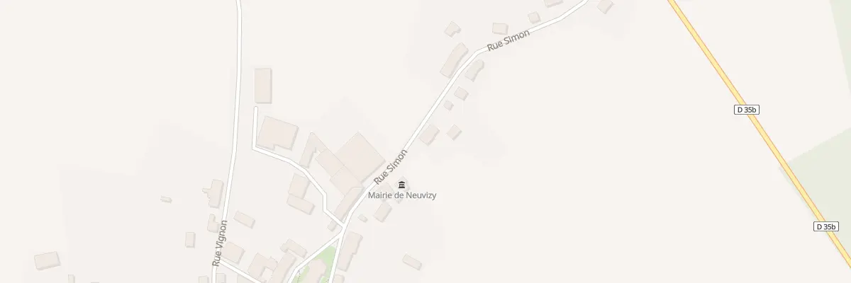 Plan du 8 Rue Simon à Neuvizy