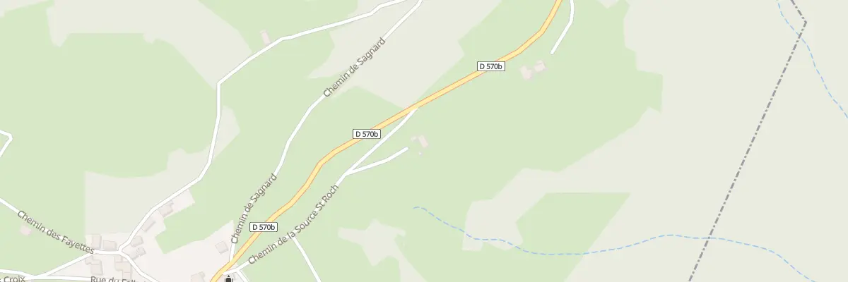 Plan du 5045 Les Plantas à Monestier