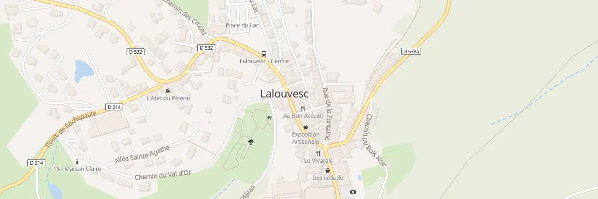 Plan du 16 Rue des Cévennes à Lalouvesc