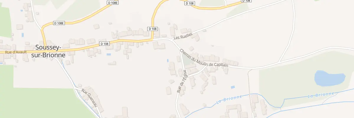 Plan du 4 Rue de l’Eglise à Soussey-sur-Brionne