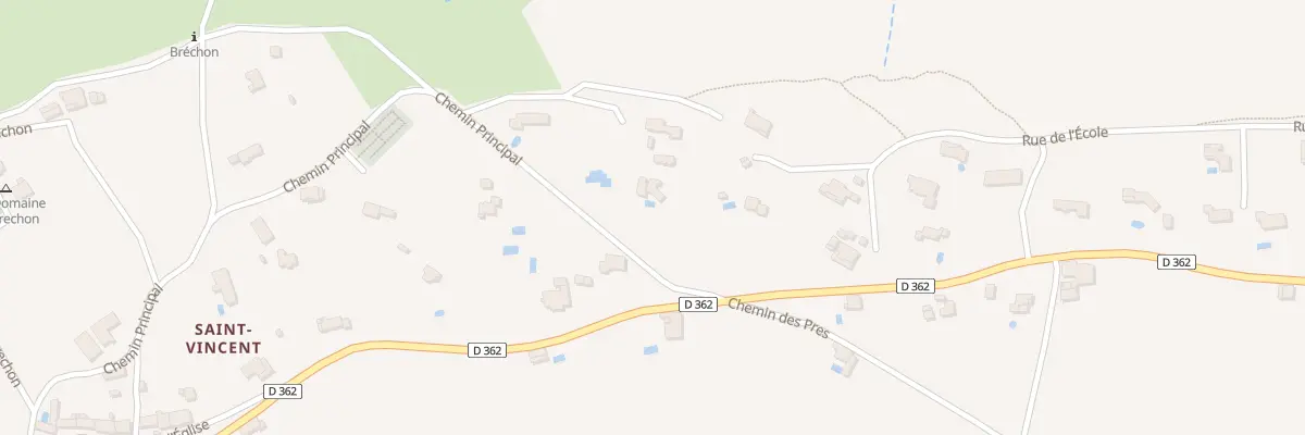 Plan du 46 Che Principal à Gras