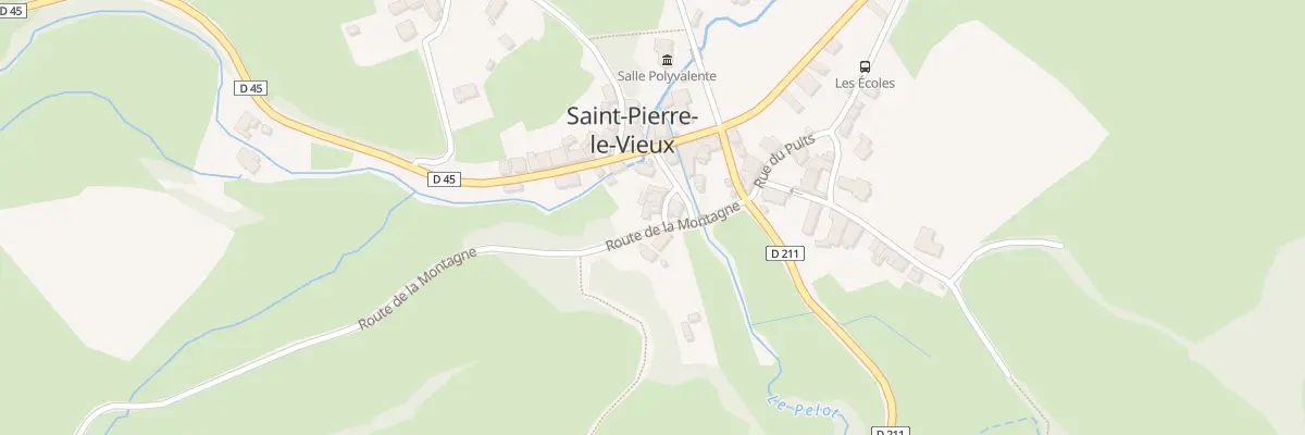 Plan du 64 Rue de la Bascule à Saint-Pierre-le-Vieux