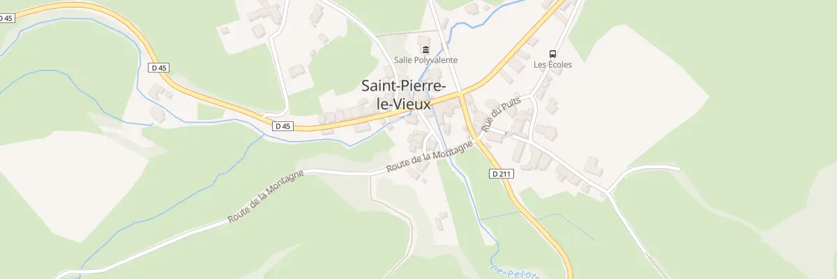Plan du 52 Rue de la Bascule à Saint-Pierre-le-Vieux