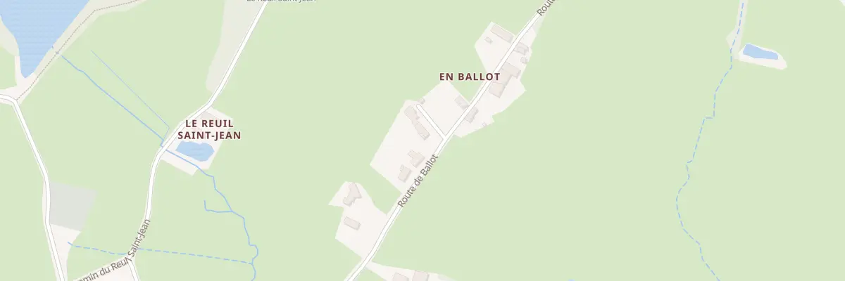 Plan du 25 Rte de Ballot à Saint-André-le-Désert