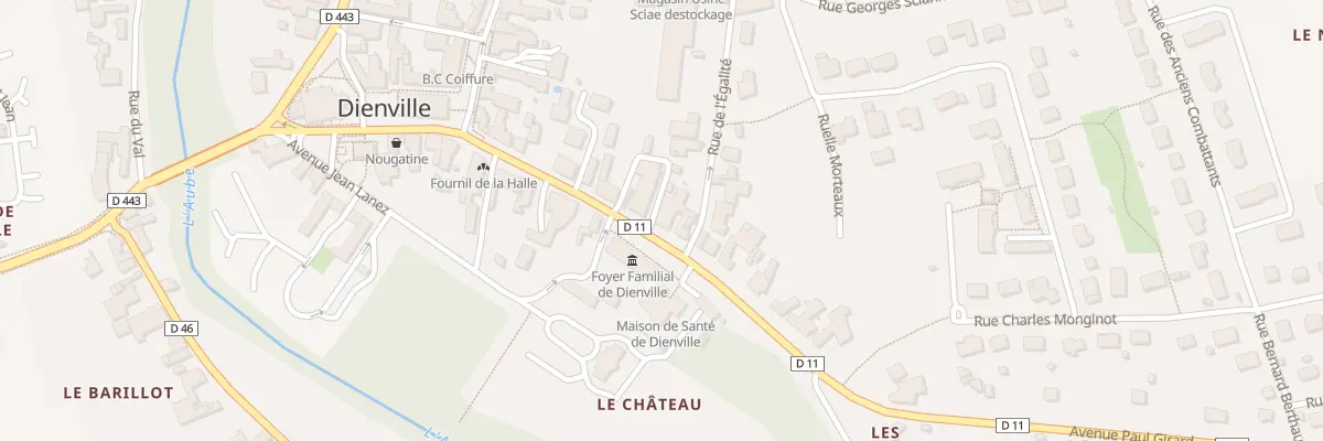 Plan du 35 Av Paul Girard à Dienville