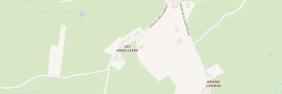 Plan du 187 Che des Ardilliers à Buffières