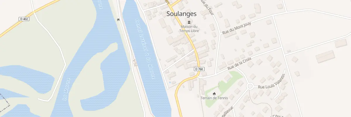 Plan du 1 Rle des Champagnes à Soulanges