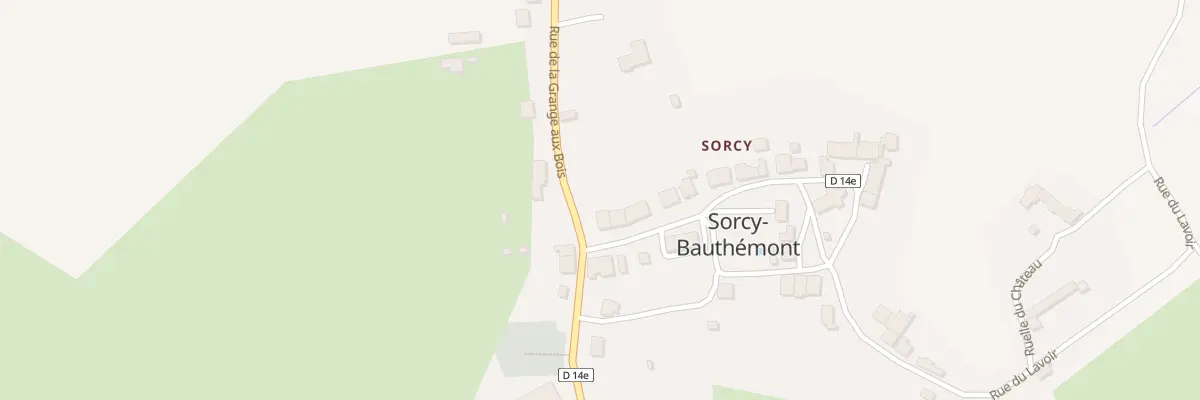 Plan du 1 Rue des Sources à Sorcy-Bauthémont