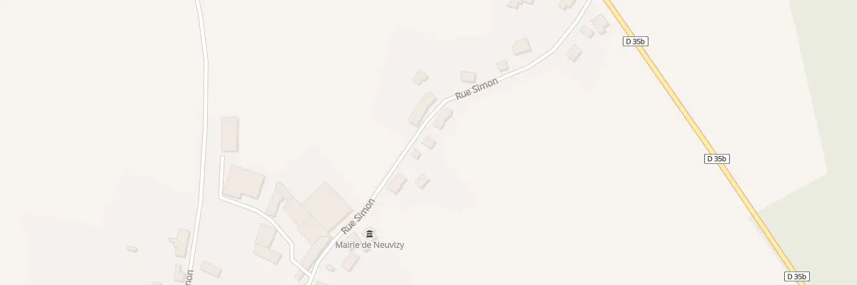 Plan du 10 Rue Simon à Neuvizy