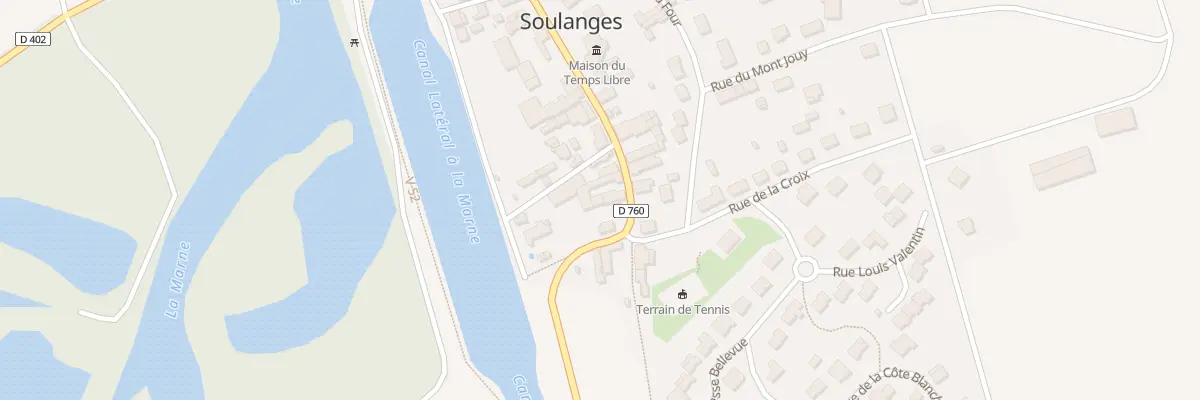 Plan du 53 Rue Louis Guibert à Soulanges