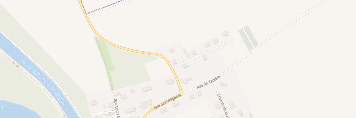 Plan du 16A Rue des Vergeois à Soulanges