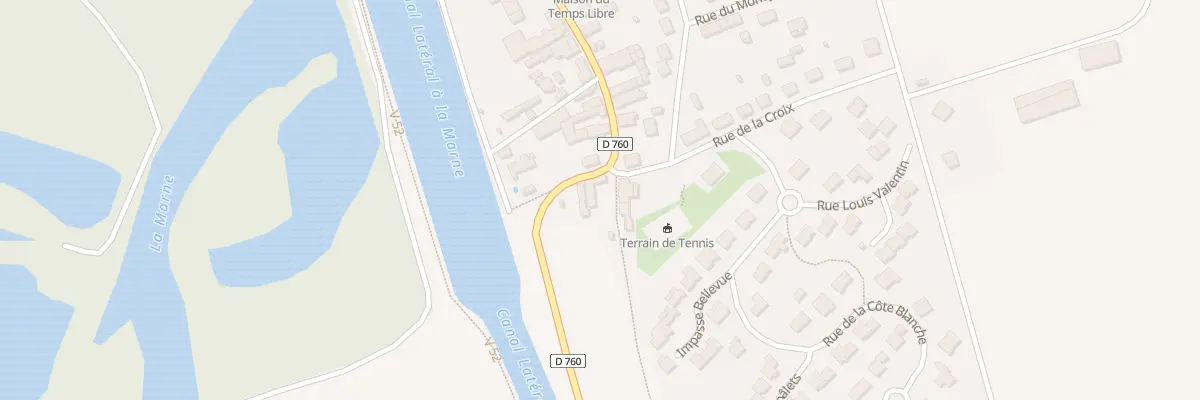Plan du 50 Rue Louis Guibert à Soulanges