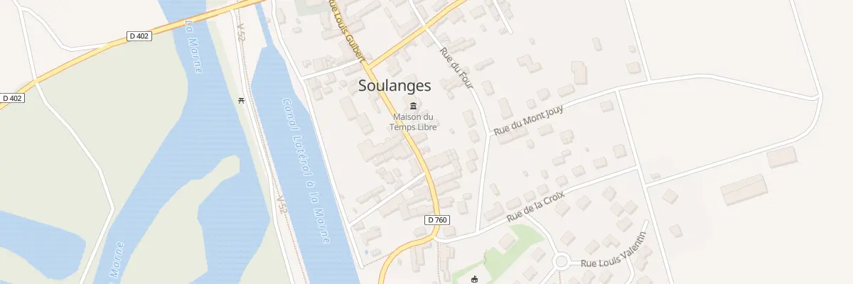 Plan du 36 Rue Louis Guibert à Soulanges