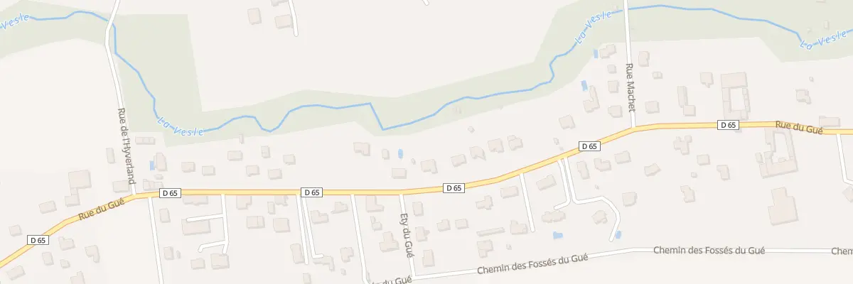 Plan du 321 Rue du Gué à Courtisols