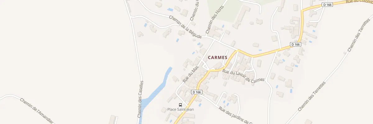 Plan du 5066 Carmes à Sabran