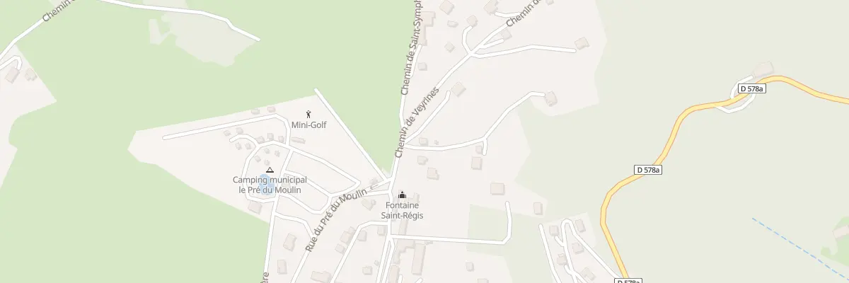 Plan du 5221 Rochelipe Sud à Lalouvesc